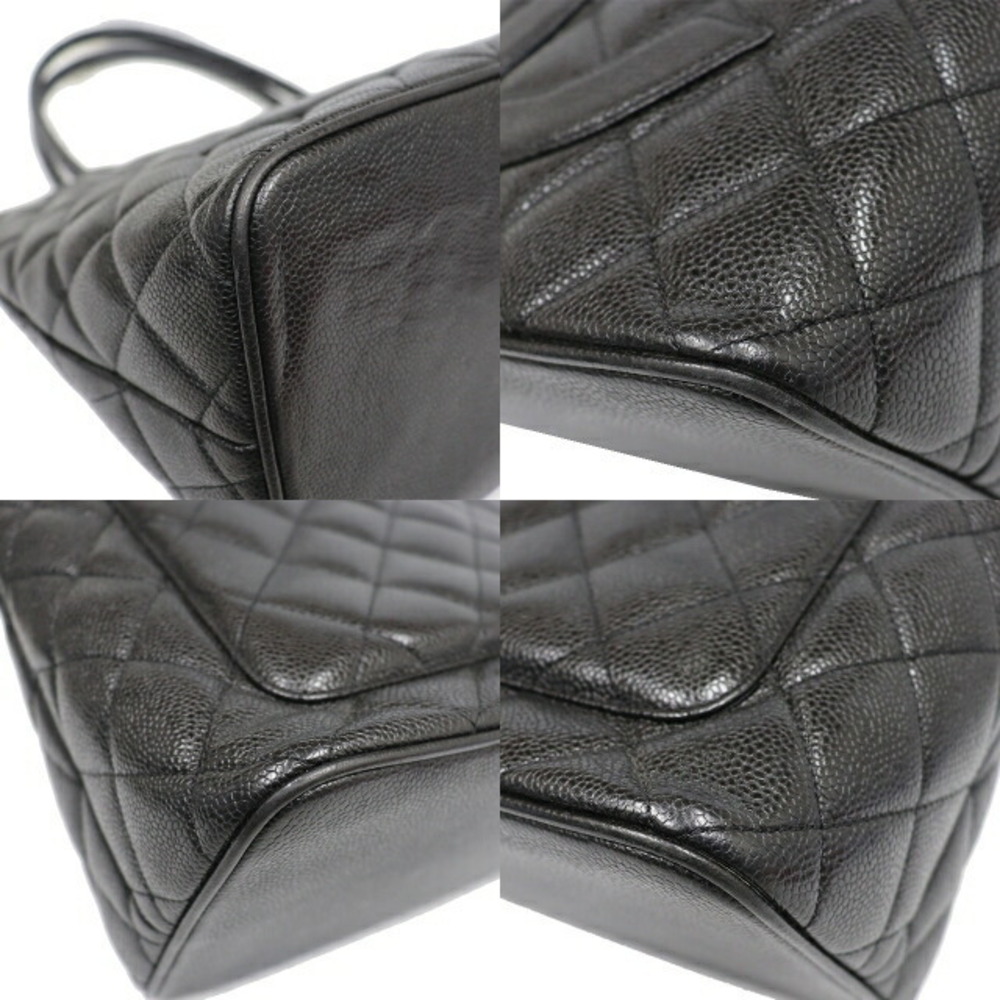 Chanel Black Reissue Leather Caviar Bag Tote Handbag - Picture 7 of 7